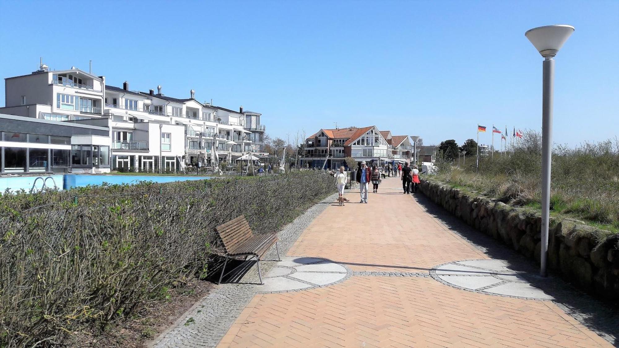 Fewo Muschelgetuschel Im Prinz Hamlet - Direkte Strandlage Pelzerhaken Extérieur photo